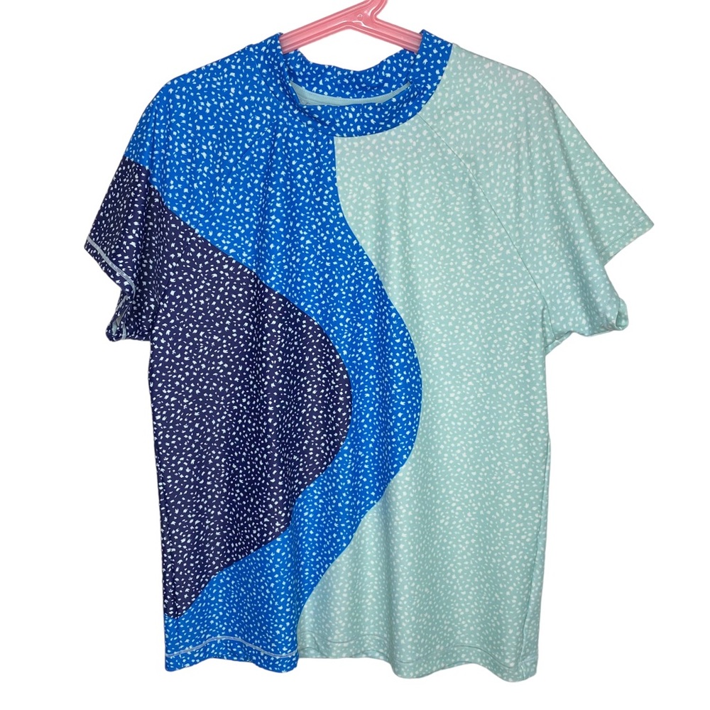 Athleta Girl Mock Neck Rashguard Top